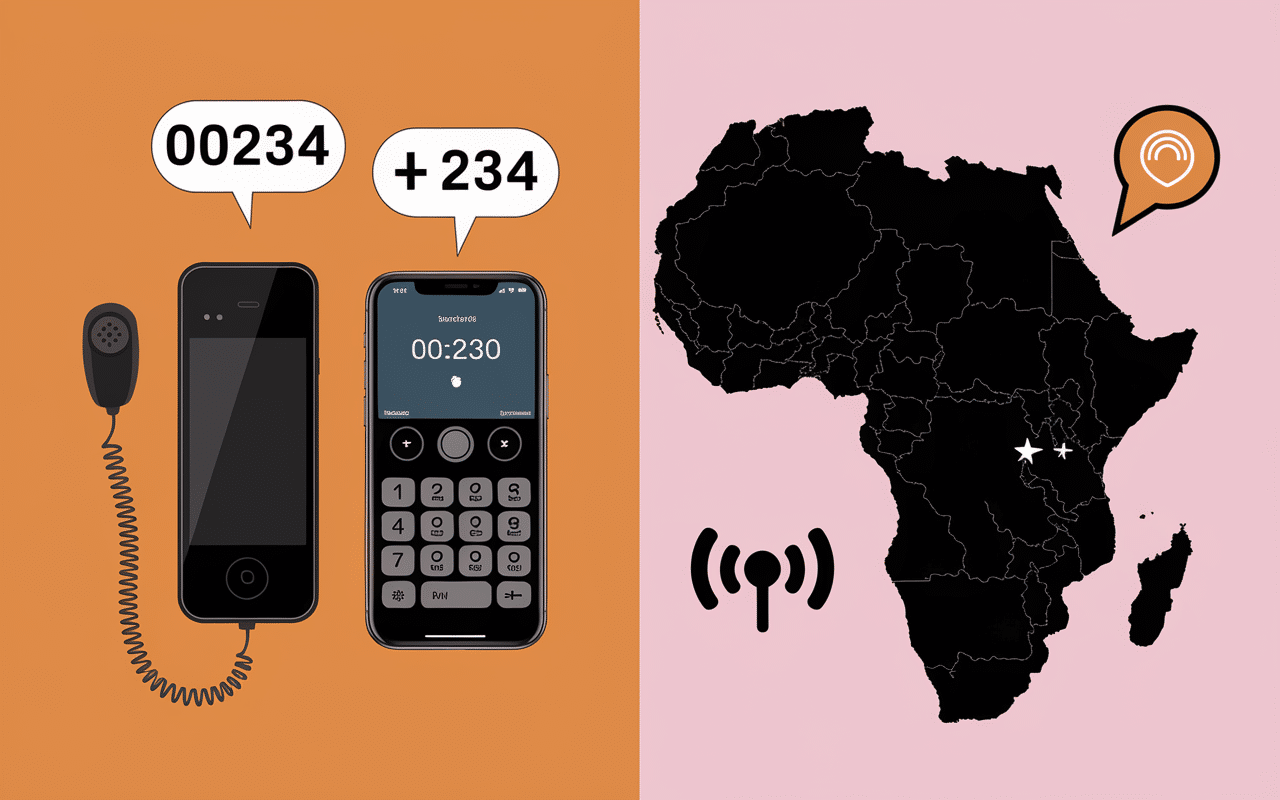 00234 indicatif de quel pays explication code visuelle