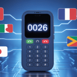 0026 indicatif de quel pays sur telephone portable