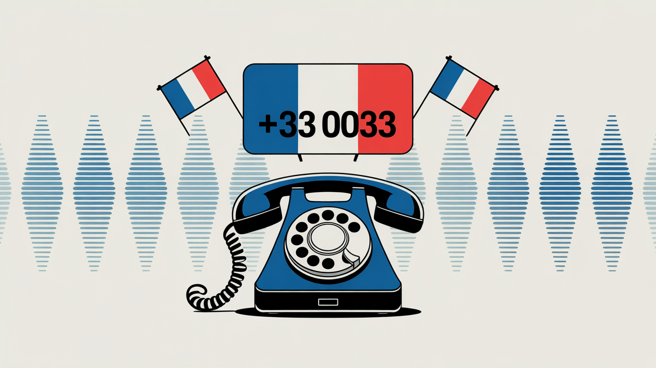 0033 indicatif de quel pays telephone France