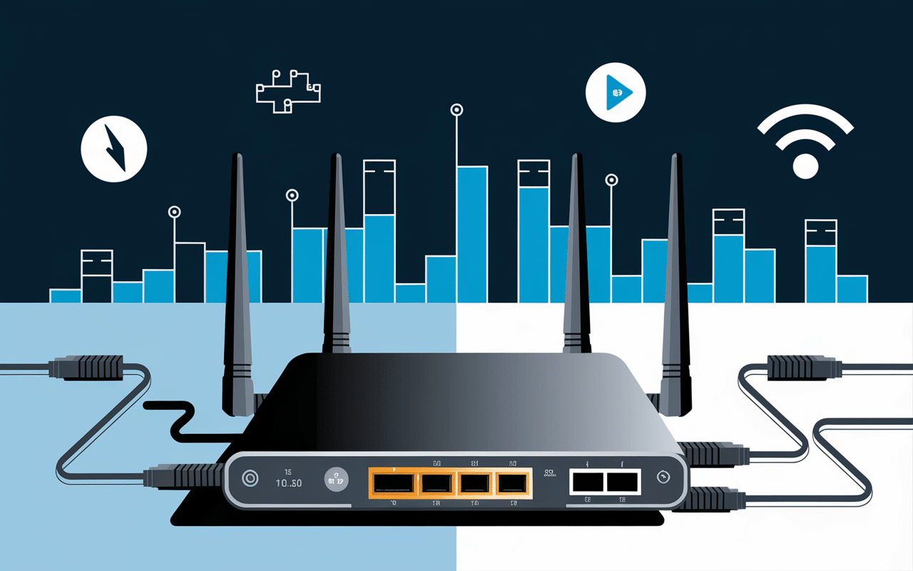 Free ou Bouygues routeur fibre débit internet