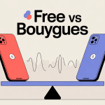 Free ou Bouygues illustration balance choix opérateurs
