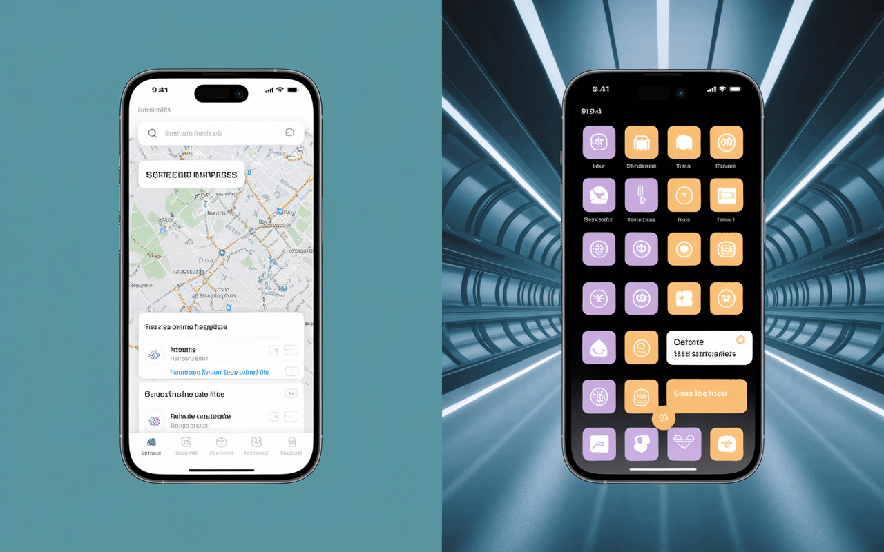 google maps vs waze interface epuree vs dynamique