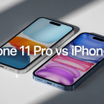 iphone 11 pro vs iphone 12 côte à côte design écran