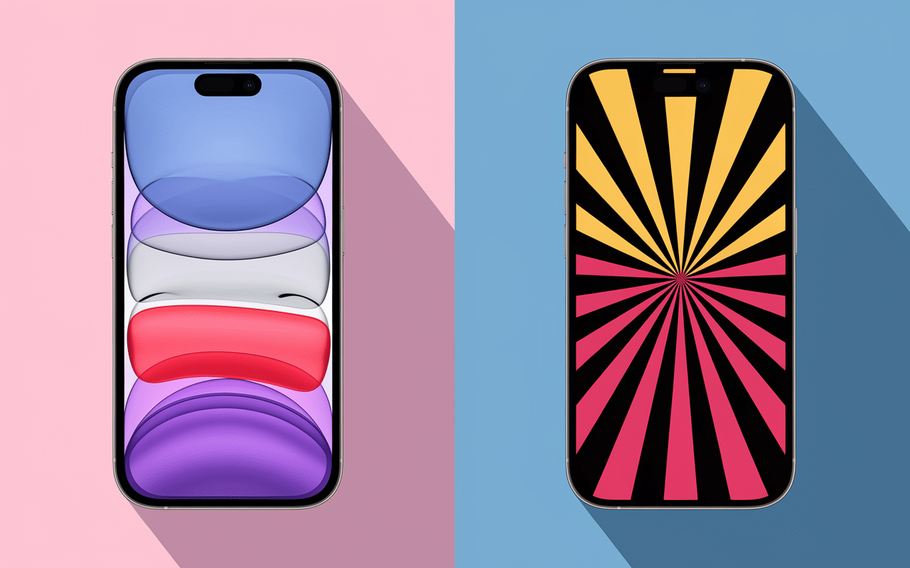 iphone 11 vs iphone 12 comparaison écran et profil