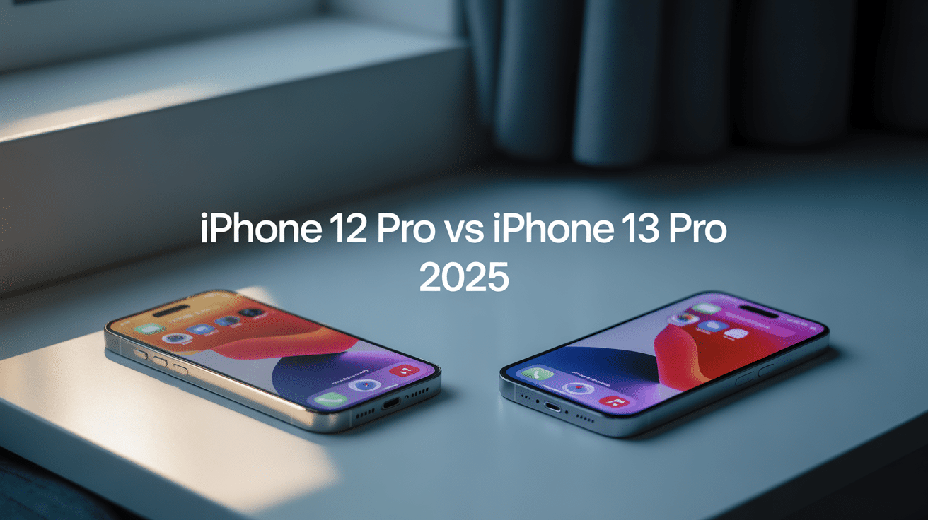 iphone 12 pro vs iphone 13 pro deux smartphones face à face