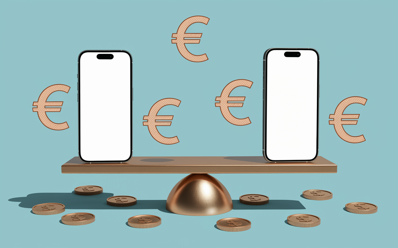 Rapport qualité prix iPhone 13 mini vs iPhone 13