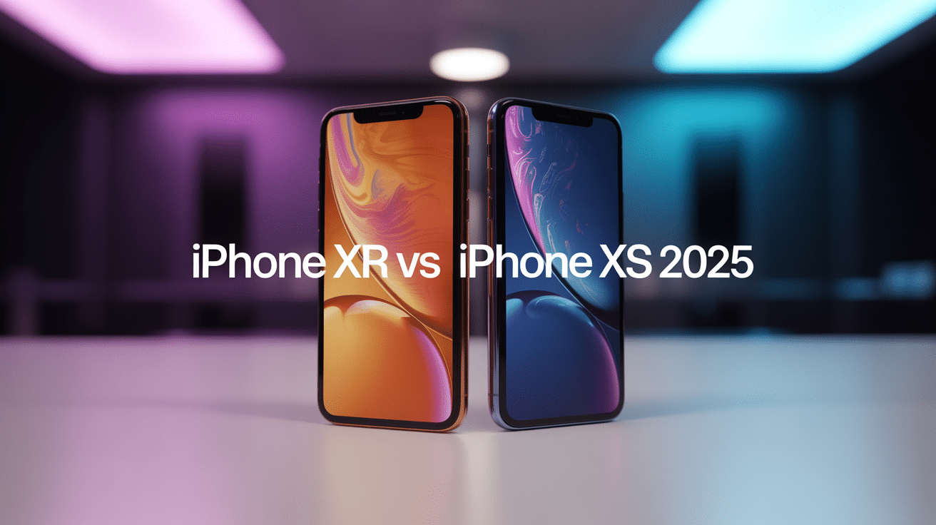 iphone xr ou xs deux smartphones comparés design moderne