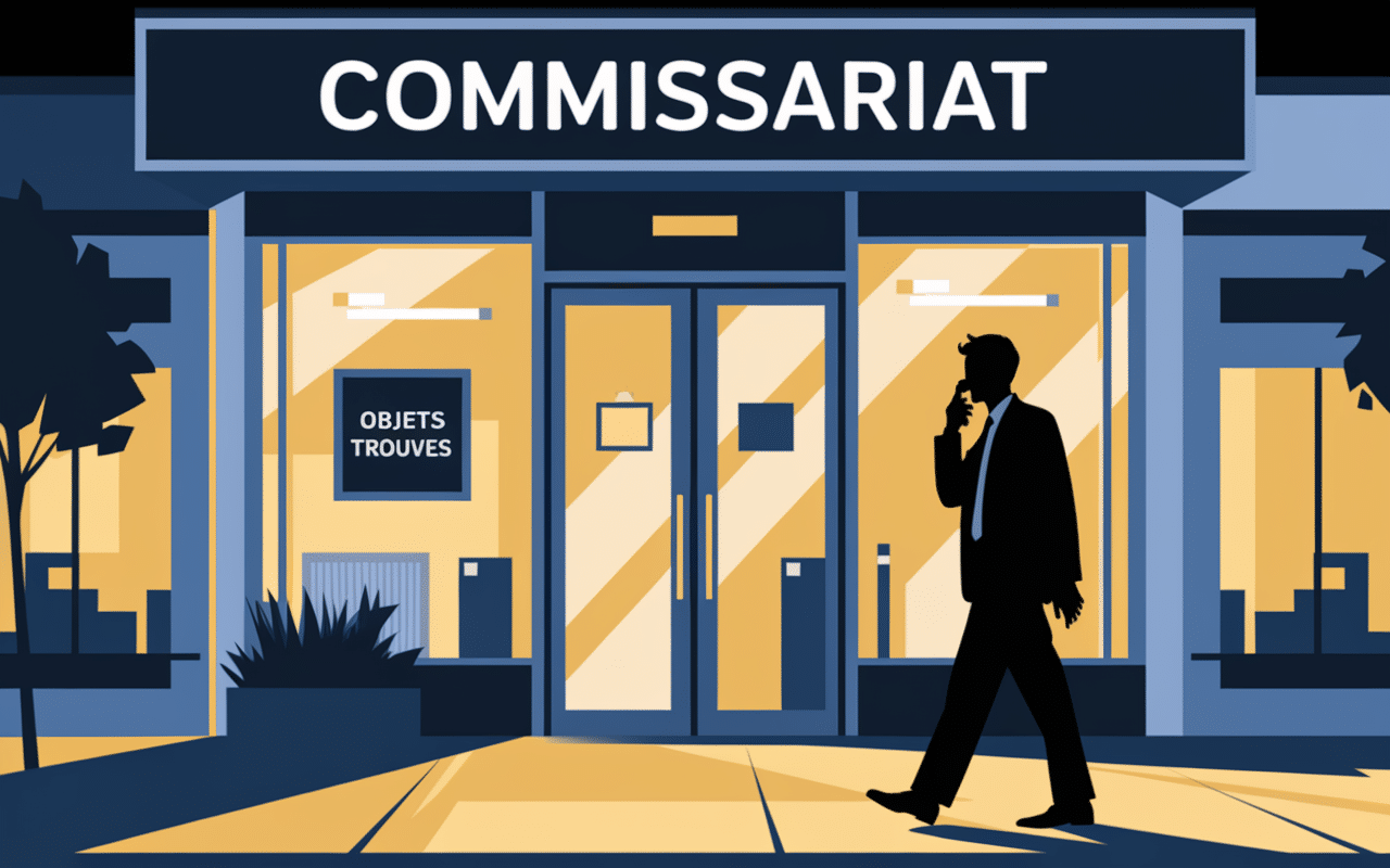 j'ai trouvé un téléphone portable comment le débloquer remise police image