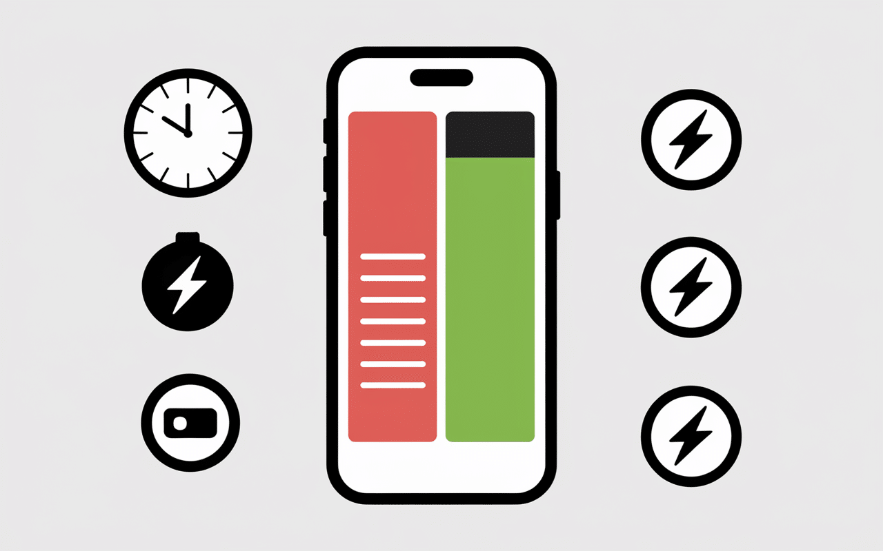 Quand recharger son iPhone impact moment indicateur