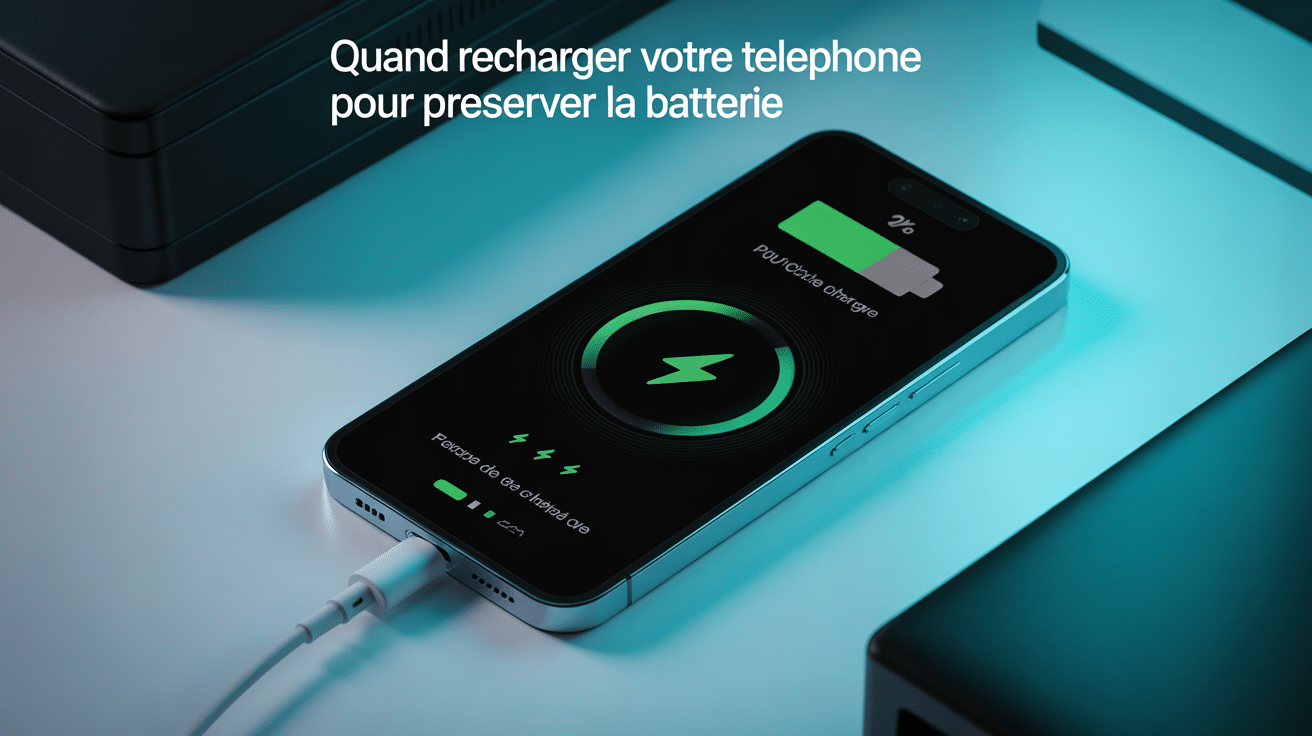 Quand recharger son iPhone image principale batterie en charge