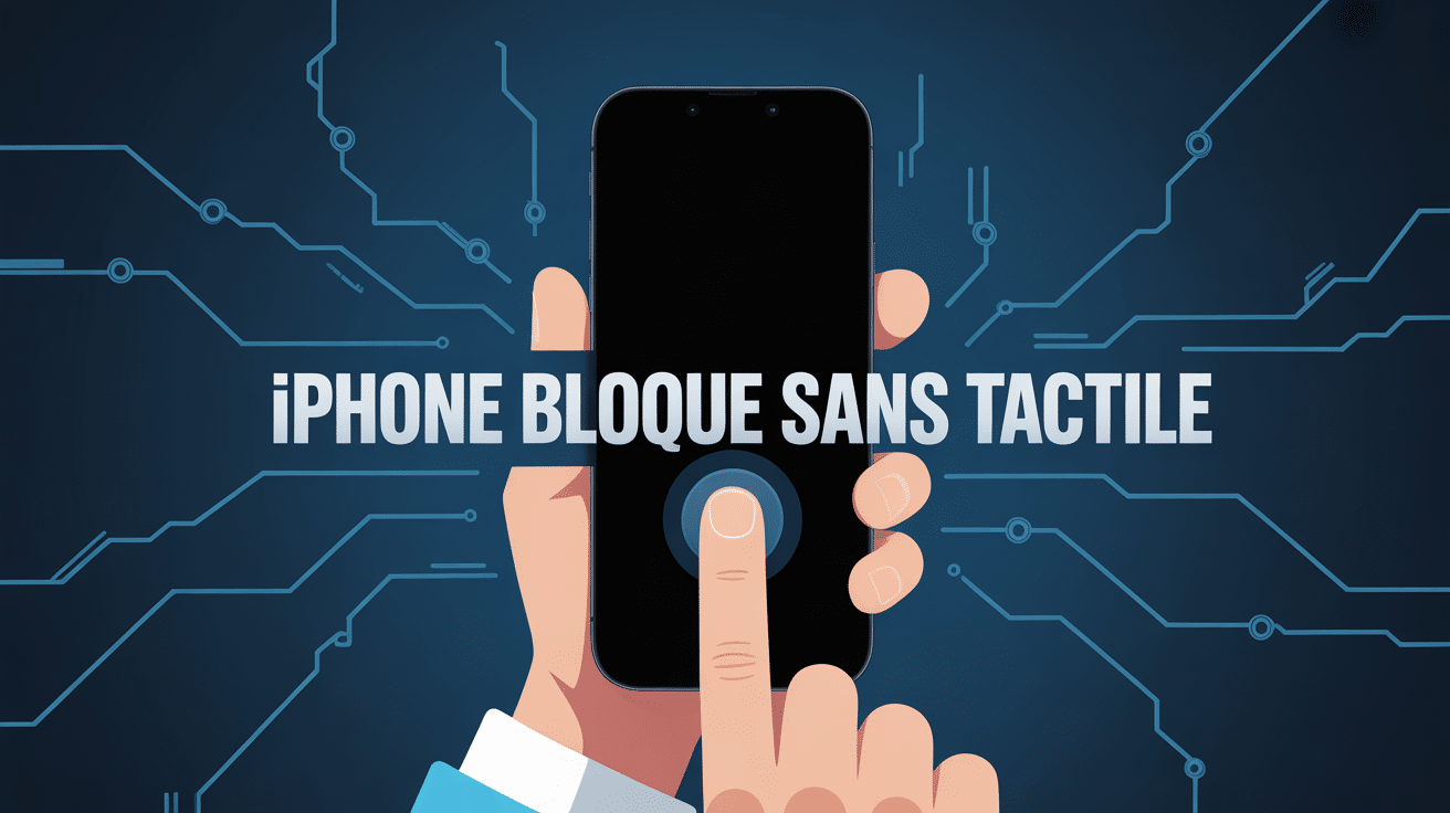 tactile iphone ne fonctionne plus comment déverrouiller smartphone écran bloqué