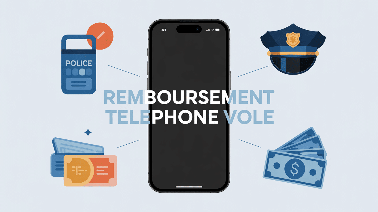 vol de telephone portable comment se faire rembourser smartphone assurance police