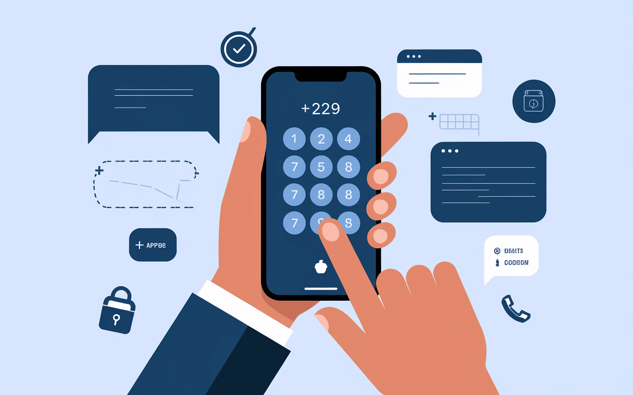00229 indicatif de quel pays main smartphone sécurité appel Bénin