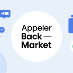 appeler back market illustration smartphone service client