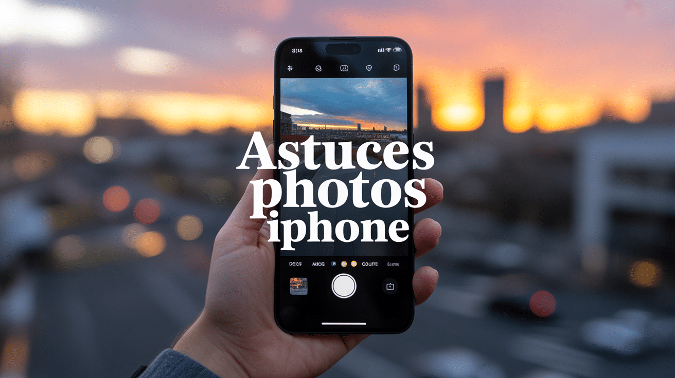 Astuces photos iPhone paysage urbain smartphone