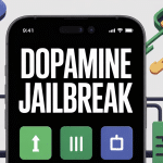 dopamine jailbreak illustration écran déverrouillé