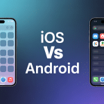 ios ou android interface smartphone comparaison