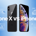 iPhone X vs XS côte à côte comparaison