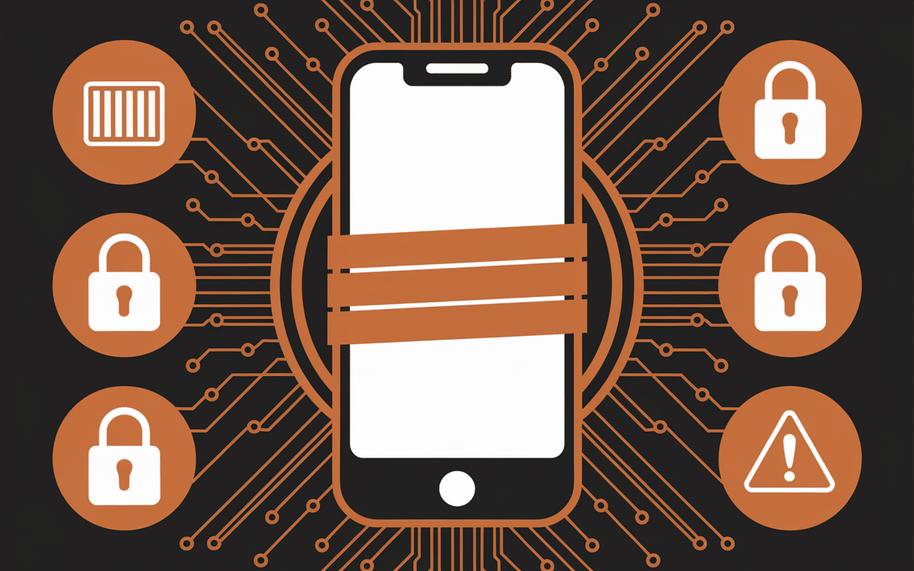 illustration risques sécurité jailbreak ios 16.0