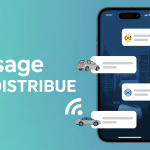 message whatsapp non distribue illustration smartphone coches grises