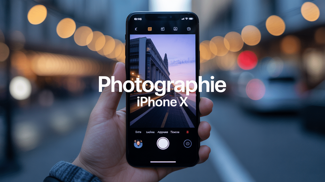 photo for iphone x smartphone main interface