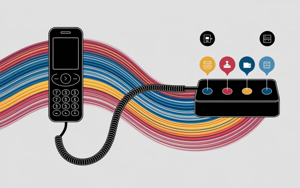 Schéma branchement telephone fixe fibre