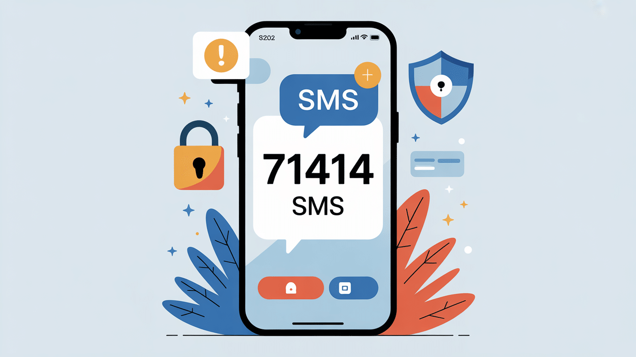 Illustration 71414 sms notification sécurité