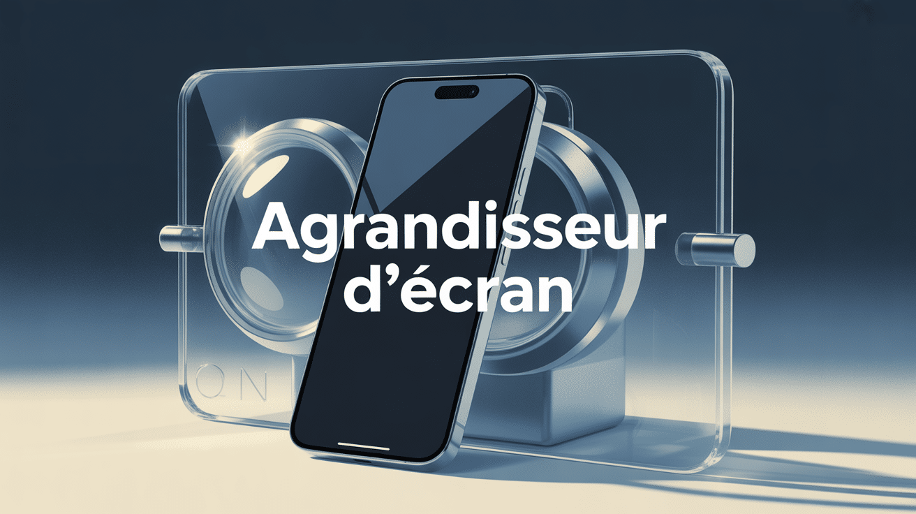 agrandisseur d'écran transparent pour smartphone affichage agrandi
