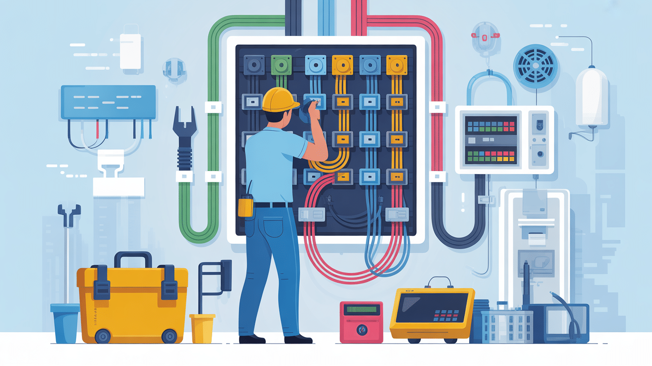 Technicien installation creation ligne internet téléphonique