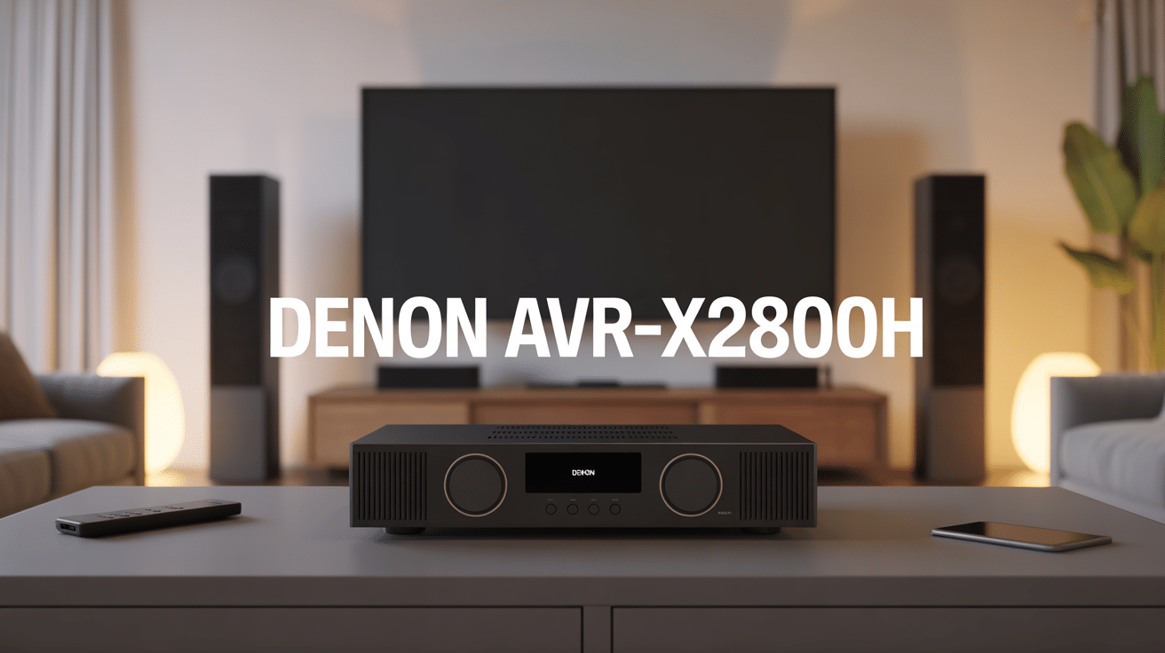 denon avr-x2800h test salon home cinéma moderne