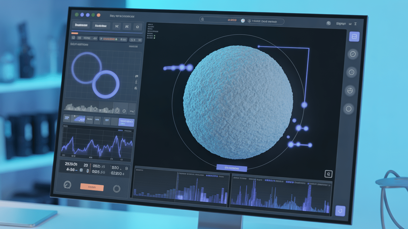 estimateur de rugosité d'un model 3d analyse texture et mesures