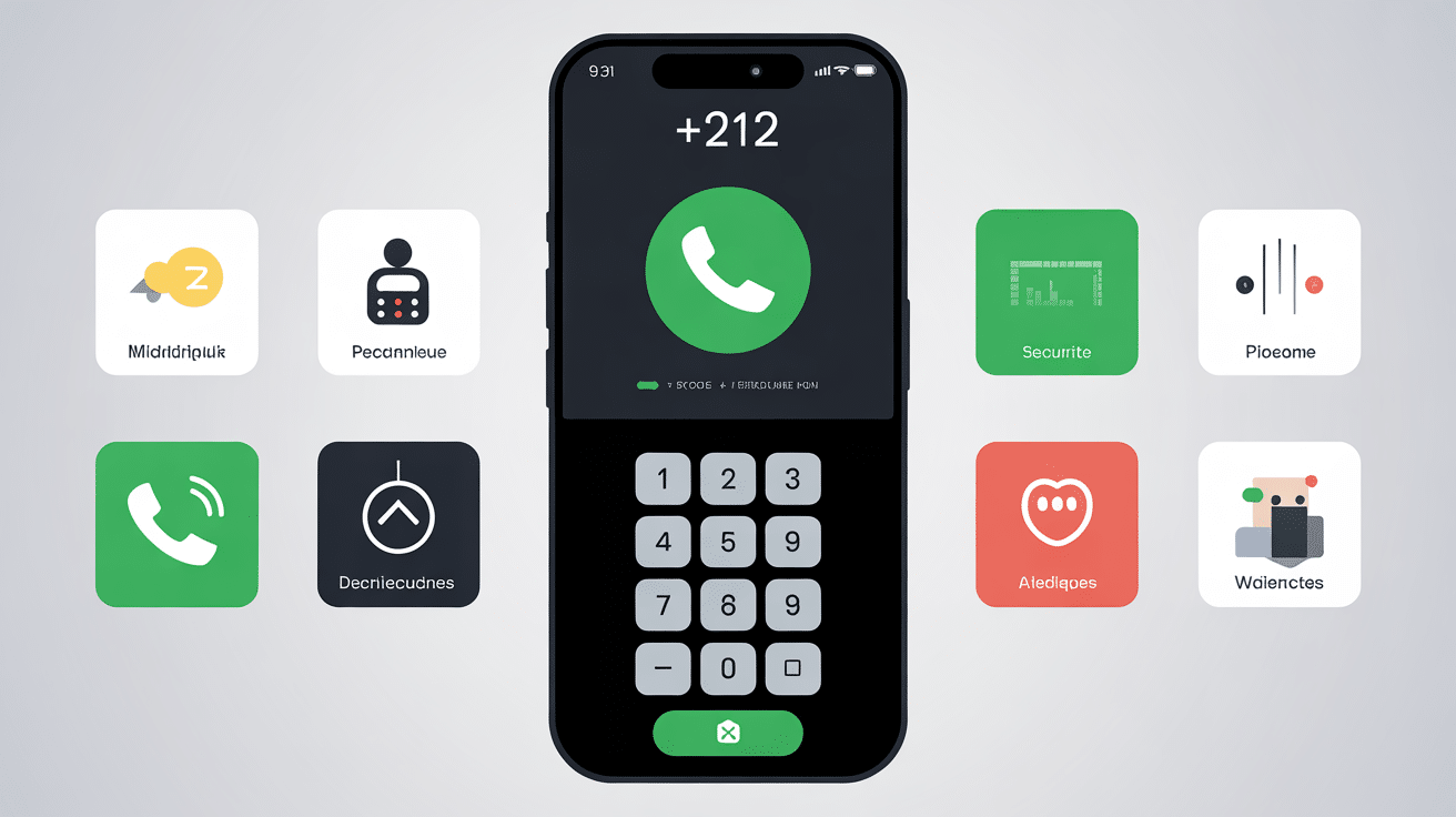 Indicatif 212 quel pays interface appel conseils