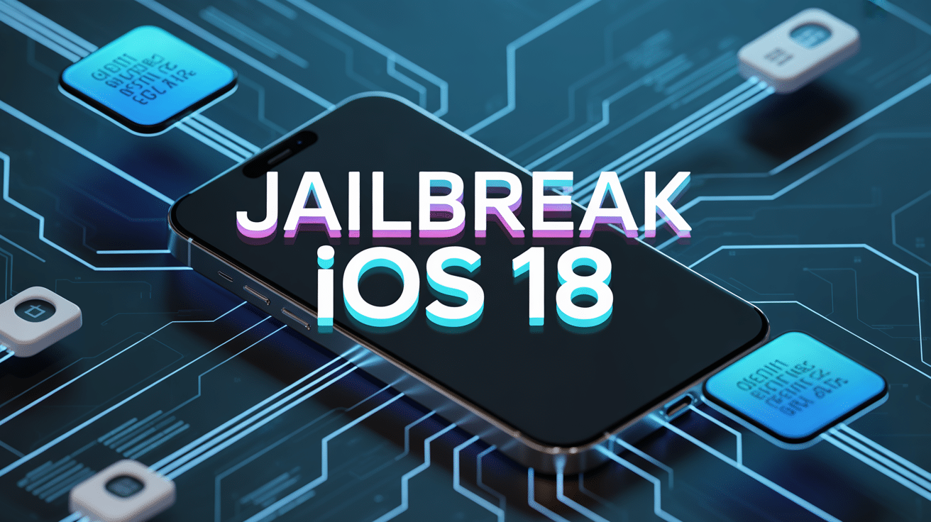 Image jailbreak ios 18 sécurité smartphone moderne