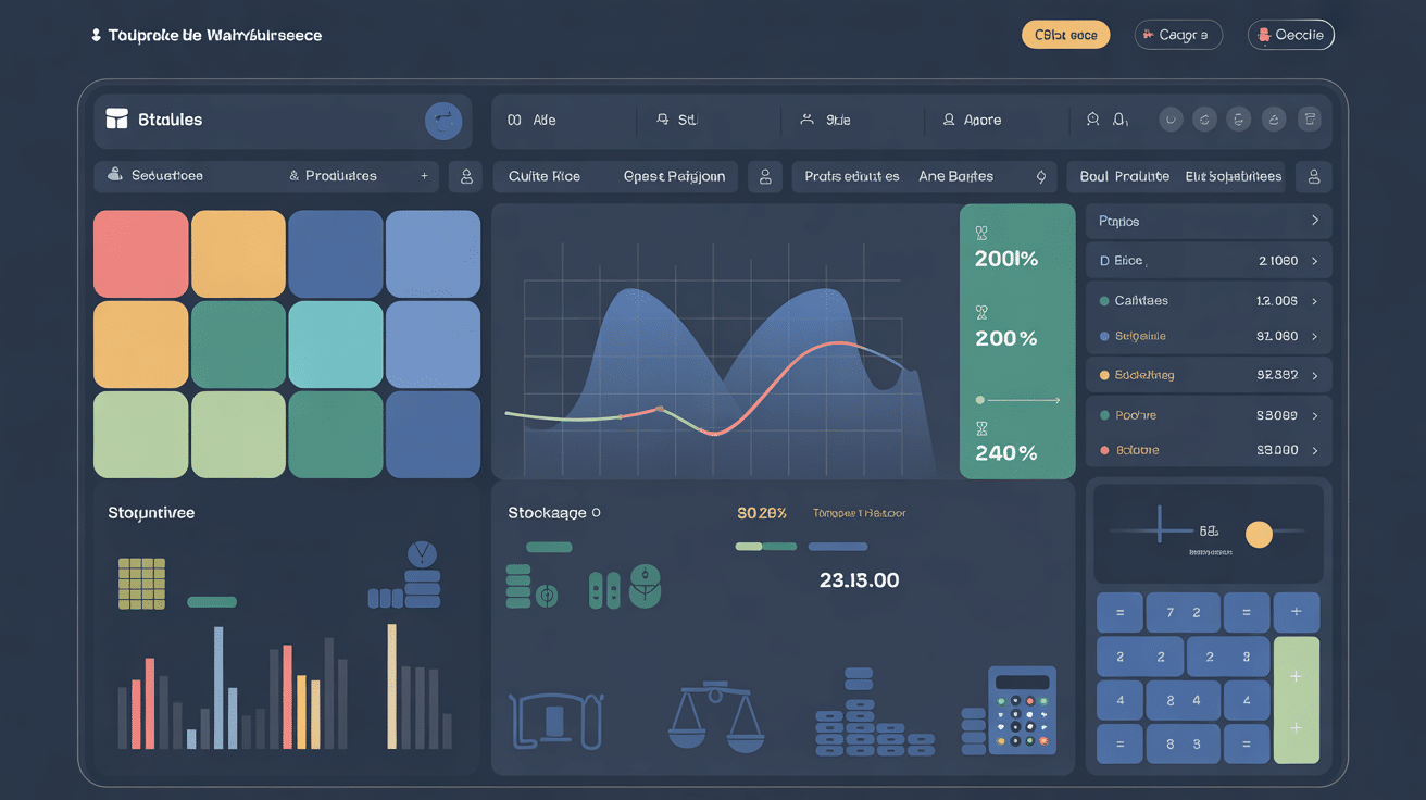 Interface Excel gestion de stock gratuit produits et graphiques