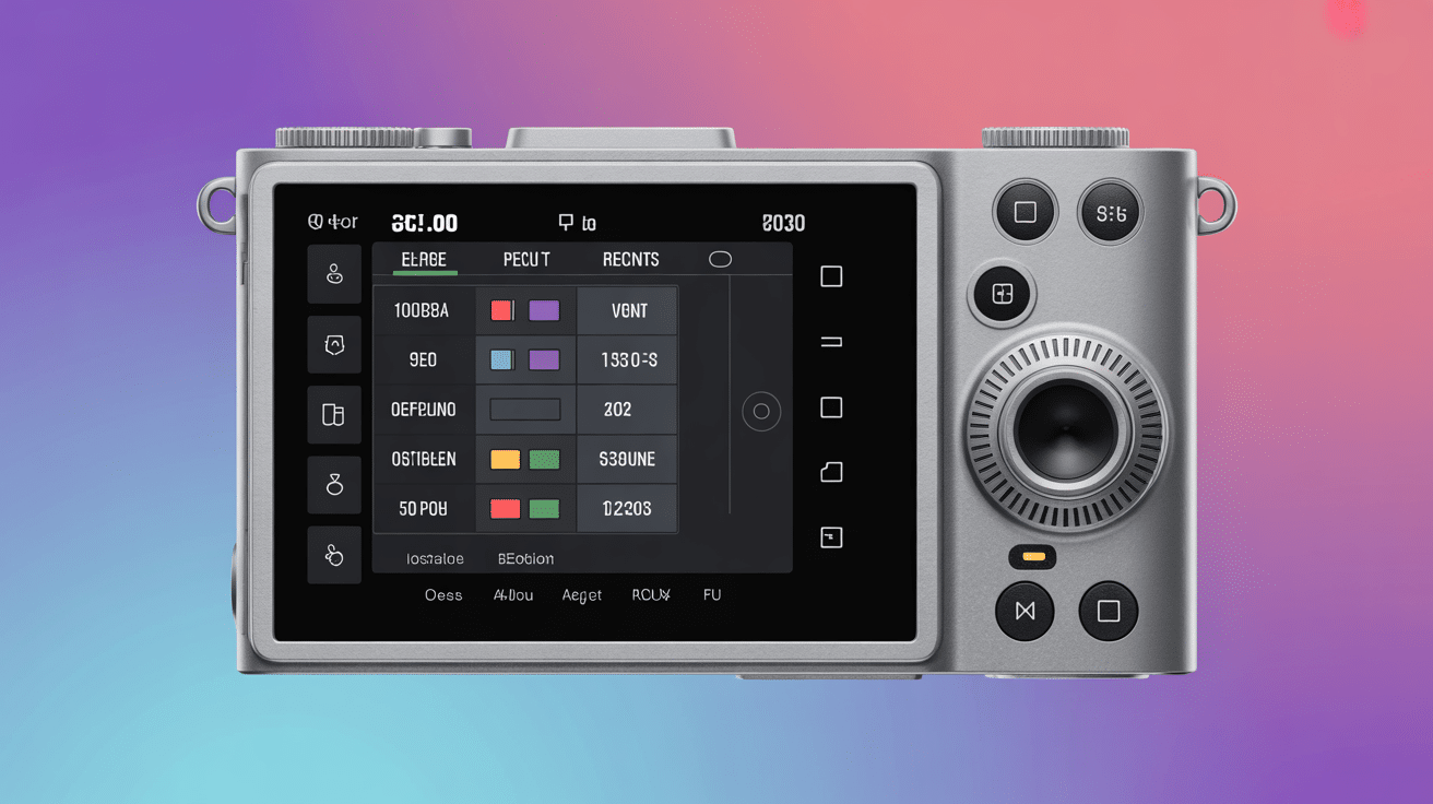 lumix fz300 pour les nuls écran réglages menu coloré