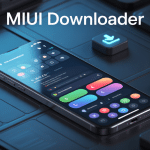 miui downloader interface smartphone mise à jour