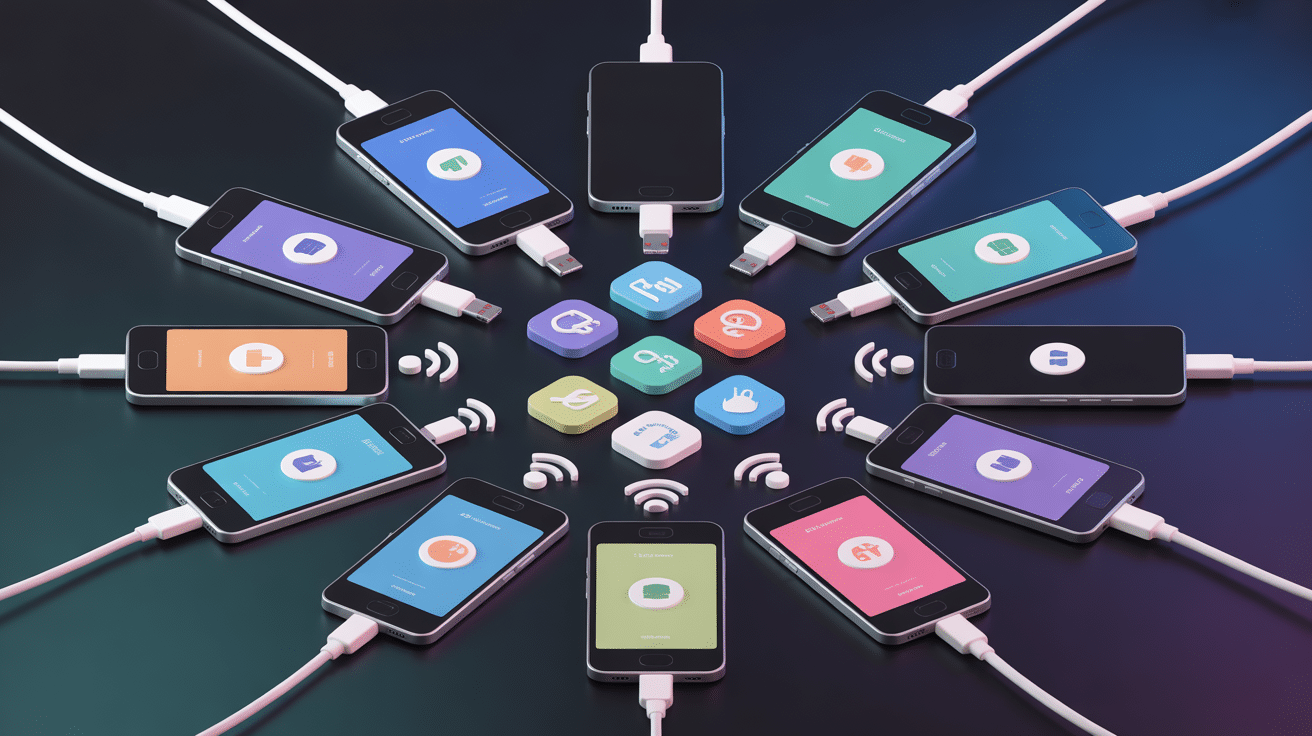 phonetrans fonctionnalités transfert smartphone applications