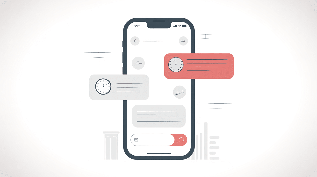programmer l envoi d un sms iphone messagerie horloge barrée