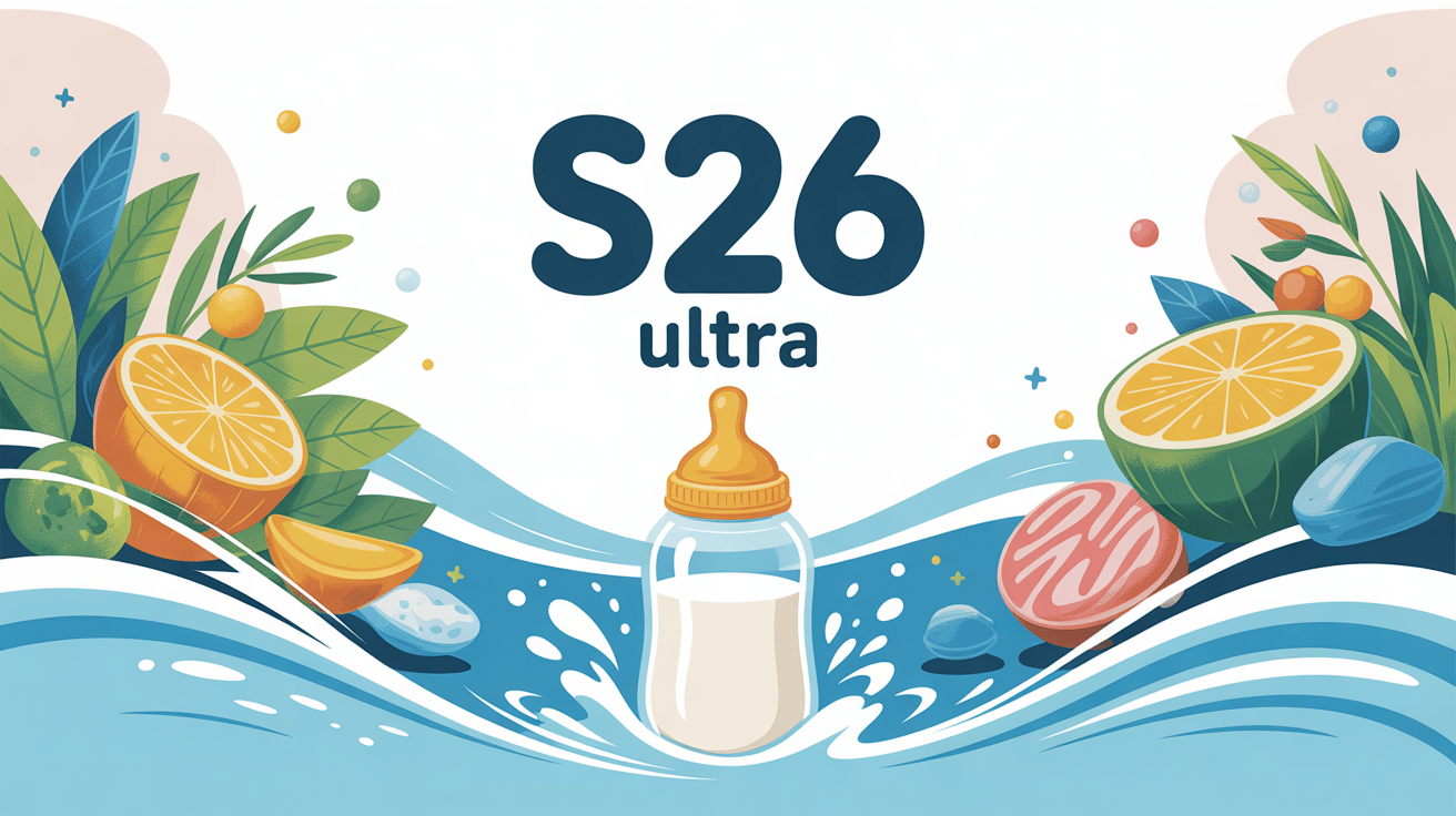 illustration biberon s26 ultra nutrition poudre