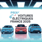 tel tesla prix showroom voitures électriques modernes