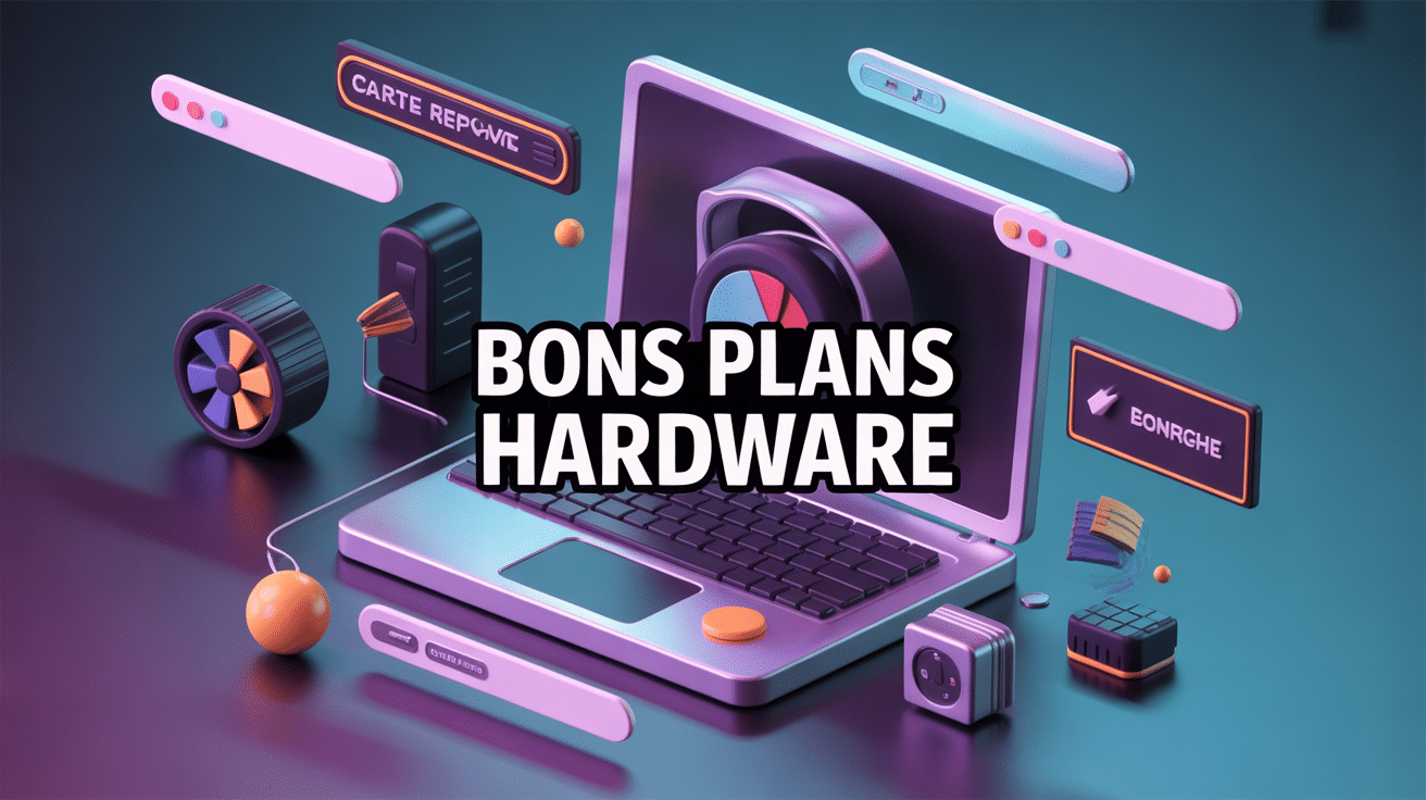 bons plans hardware PC et composants illustration