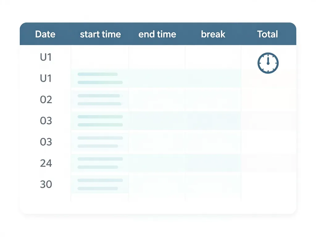 calculer des heures sur excel schéma préparation et formatage