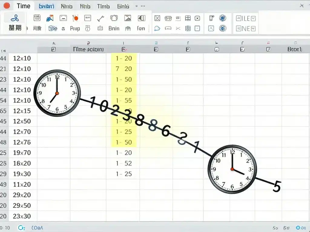calculer des heures sur excel métaphore calcul automatisé