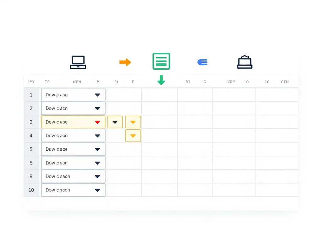 comment creer liste deroulante sur excel diagramme bases
