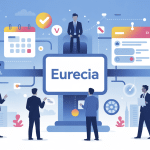 illustration eurecia SIRH moderne collaboratif