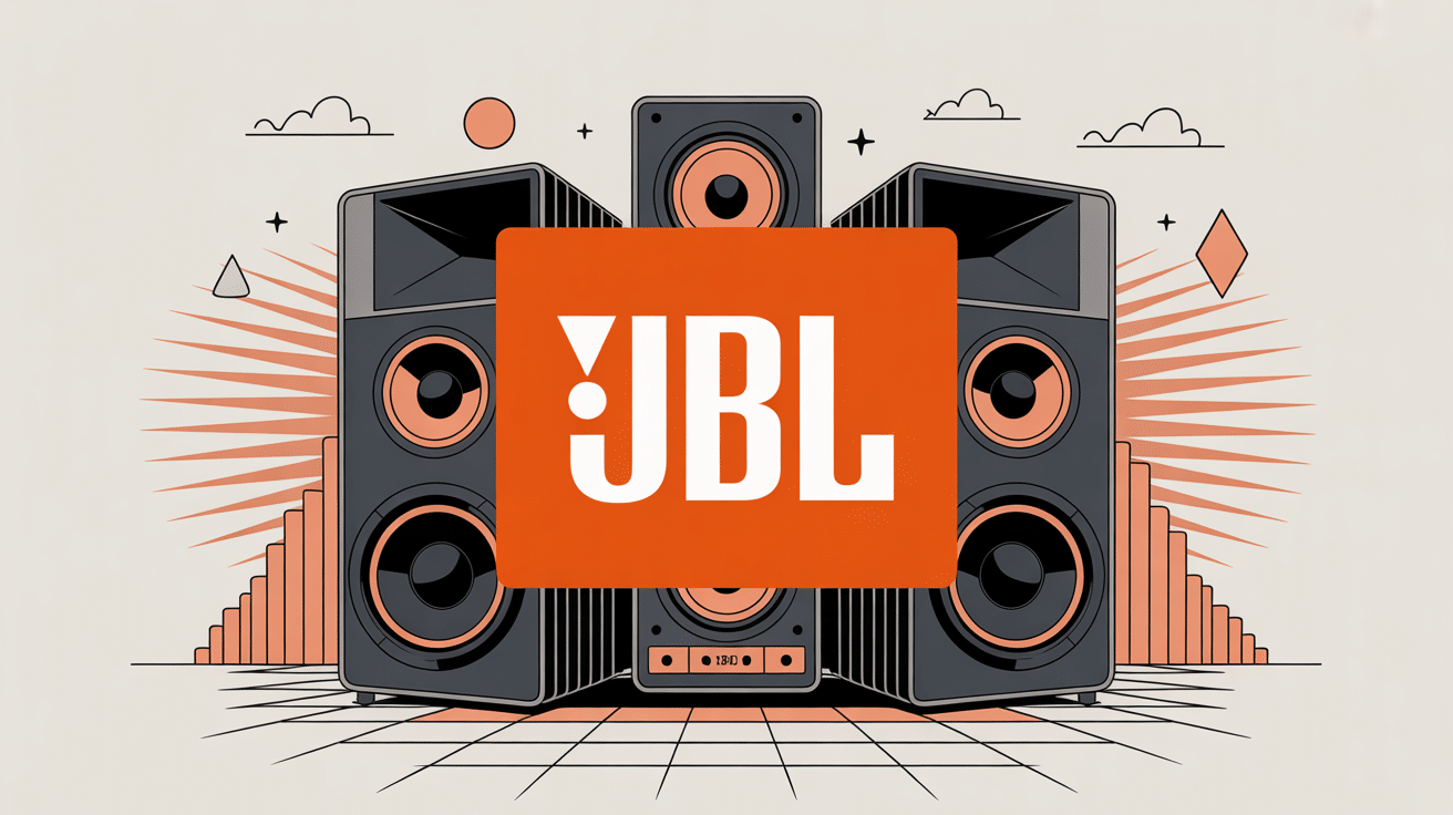jbl logo univers audio professionnel vectoriel