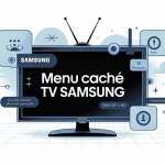 illustration centrale réinitialiser tv samsung menu caché
