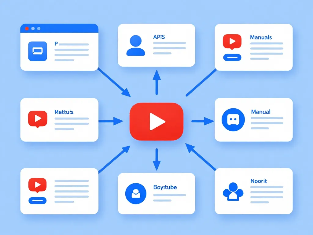 diagramme méthodes youtube comment finder recherche commentaires