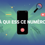 illustration a qui est ce numero sur ecran smartphone