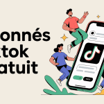Croissance abonnés TikTok gratuit stylisée